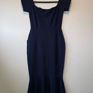 Lulus off-the-shoulder midi dress